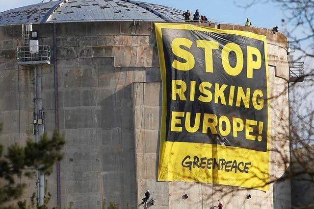 Greenpeace bemngelt Sicherheitslcken bei AKWs in Frankreich und Belgien