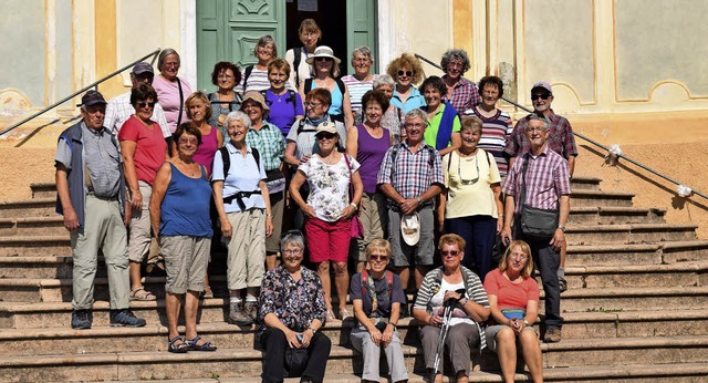 Auch Kirchen gehrten zum Besichtigungsprogramm der Wanderwoche.   | Foto: Privat