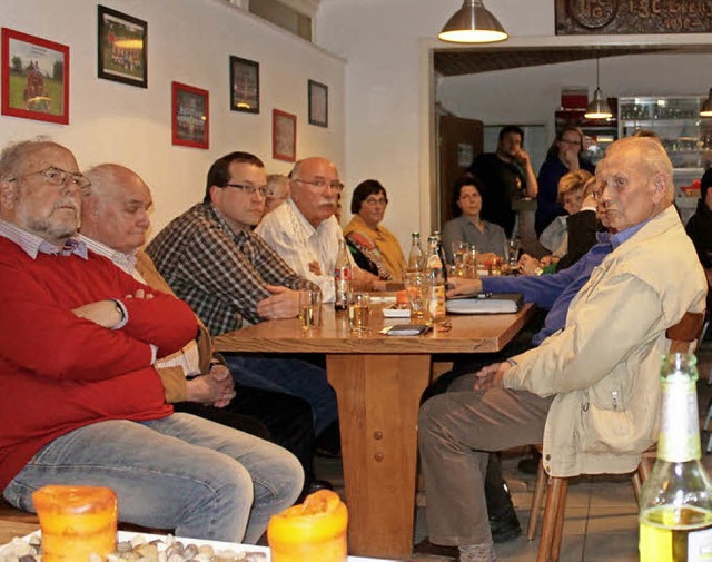 Die Sitzungsorte der Arge wechselten. ... im Sportheim der SG Grenzach-Wyhlen.   | Foto: Albert Greiner