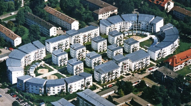 Wohnanlage Stadion (1991)   | Foto: Wilhelm und Hovenbitzer