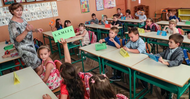 Schulklasse in Bosnien-Herzegowina  | Foto: Memija(Imago)