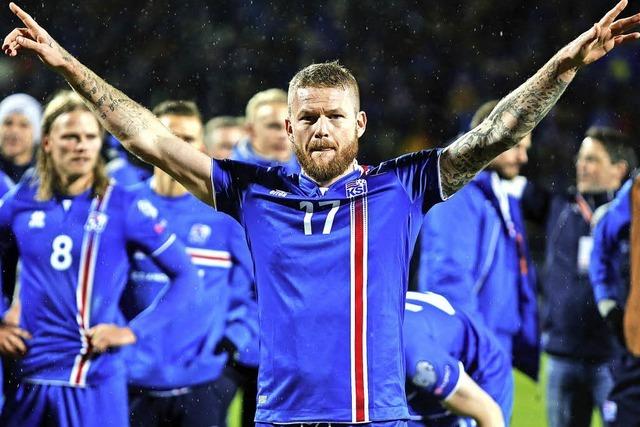 Island erstmals bei einer Fußball-WM dabei
