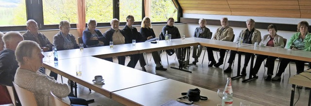 Beteiligung der Ortschaft zum Thema lter werden in Maleck  | Foto: Georg Vo