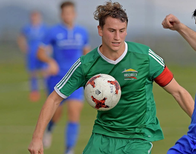 Torjger Thomas Fischer vom SV Gndelw... in Hfingen mit 0:1 geschlagen geben.  | Foto: scheu