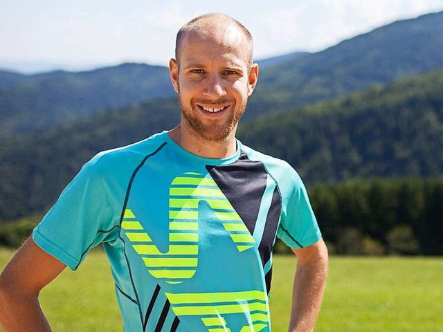 Mann mit langem Atem: Triathlet Marc D...iner Trainingskulisse  im Schwarzwald   | Foto: privat