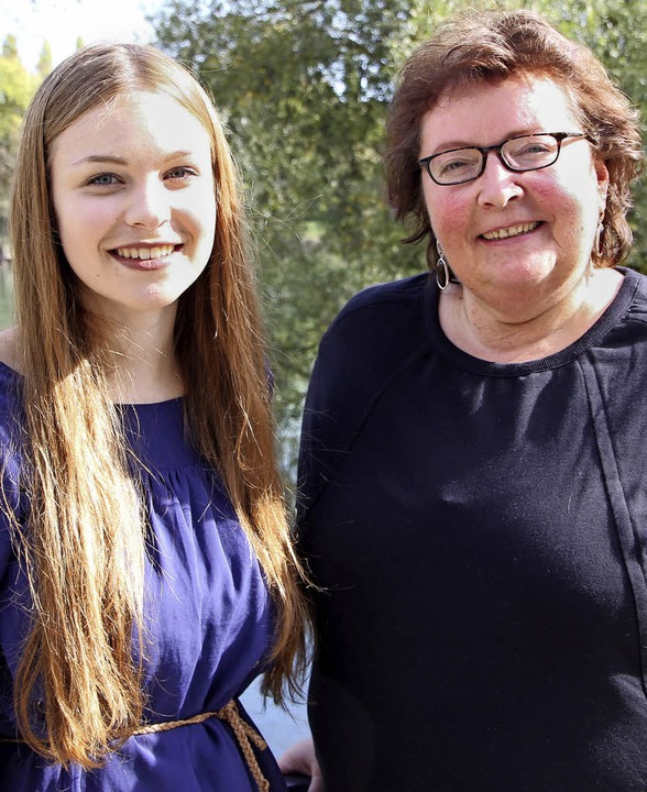 Julia Lauber (links) und Anneli Ahnert...dekids&#8220; nach Rickenbach geholt.   | Foto: Kanele