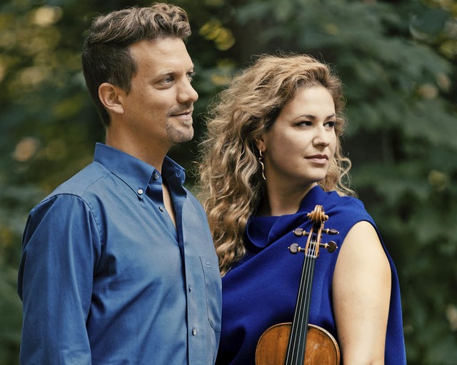 Gwendolyn Masin (Violine) und Simon Bucher (Klavier) kommen nach Fahrnau.   | Foto: Balazs Borocz-Pilvax