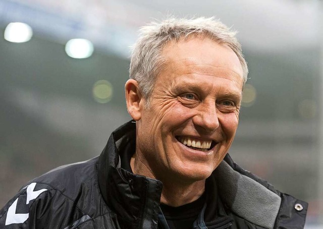 SC-Coach Christian Streich: &#8222;Fuball ist ein toller Sport.&#8220;  | Foto: dpa