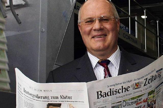 Verleger Wolfgang Poppen: Zeitungen sind jedes Wort wert