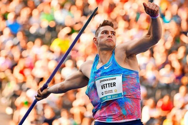 Offenburger Speerwurf-Weltmeister Vetter ist Europas Leichtathlet des Jahres