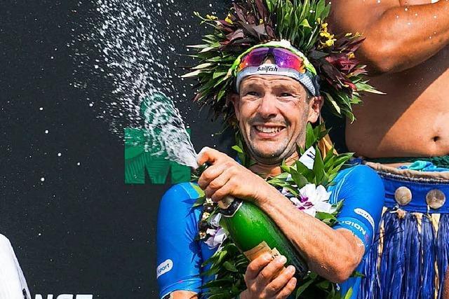 Triathlet Lange gewinnt den legendren Ironman auf Hawaii
