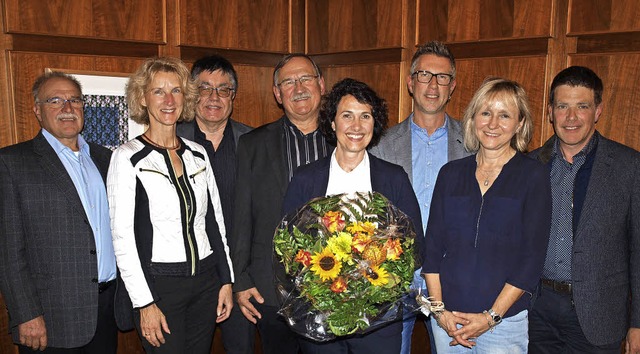 Der neue Vorstand (von links): Ewald L...reas Grohans und Marco Muchenberger.   | Foto: Paul Schleer