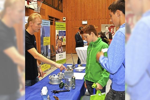 Aussteller bei der Jobstartbrse in Endingen