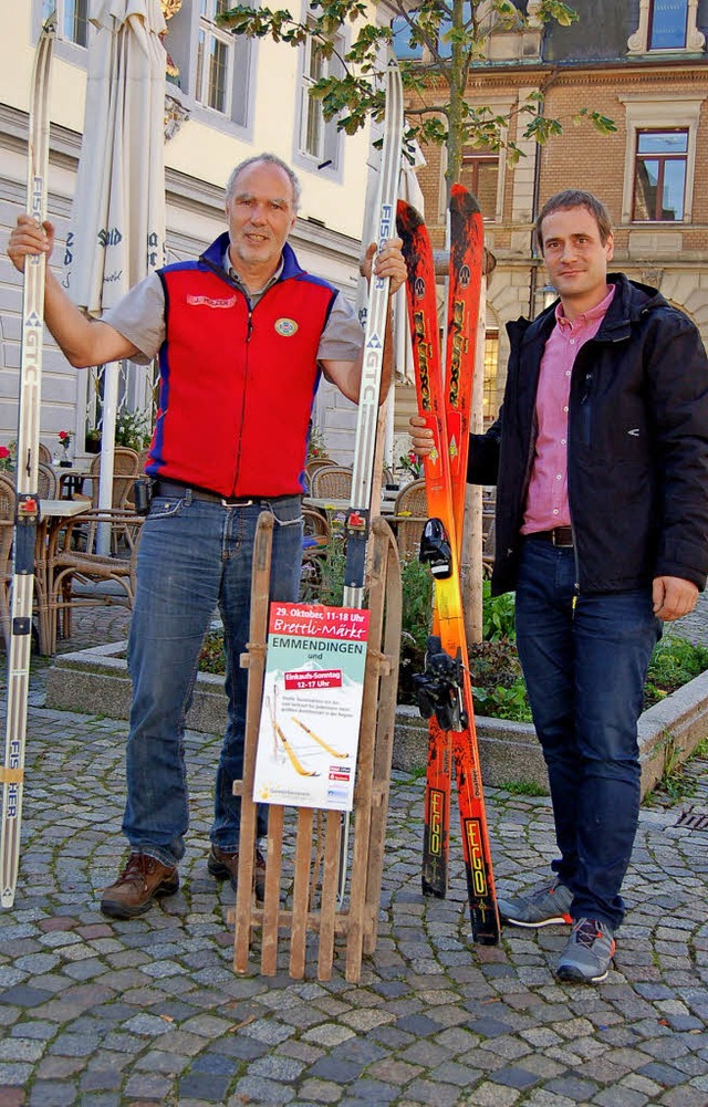 Jrgen Holzer (links) und Marcel Jundt  | Foto: Christian Ringwald