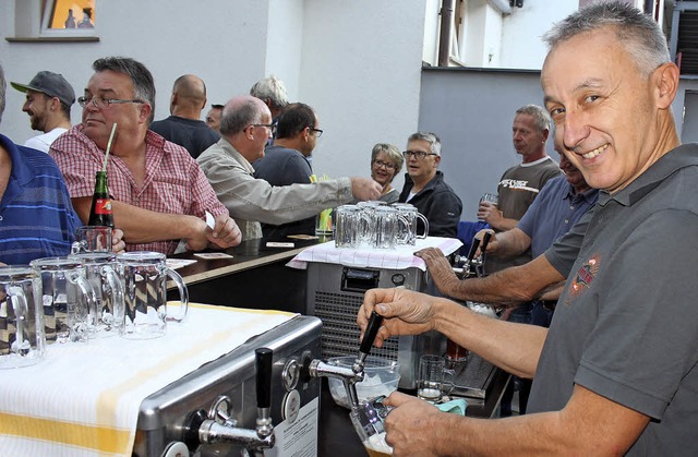 Gut besucht war das Fest bei der Brauerei Hirtler.   | Foto: Mario Schneberg