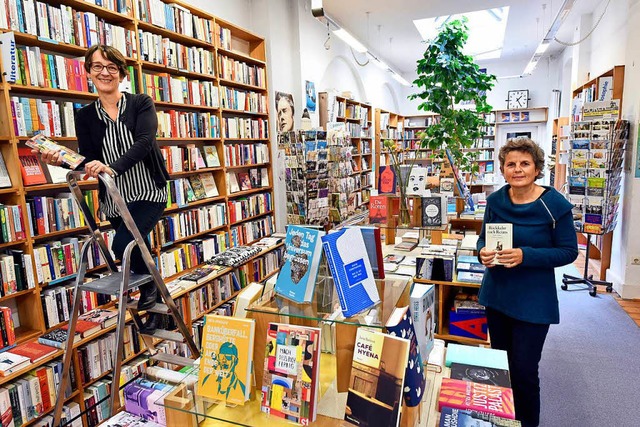 Tina Bolg (links) und Heidemarie Schle... hier bis heute die wichtigste Rolle.   | Foto: Thomas Kunz