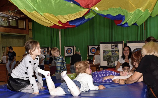 Bewegung ist wichtig an der Esther-Weber-Schule.  | Foto: Dieter Erggelet