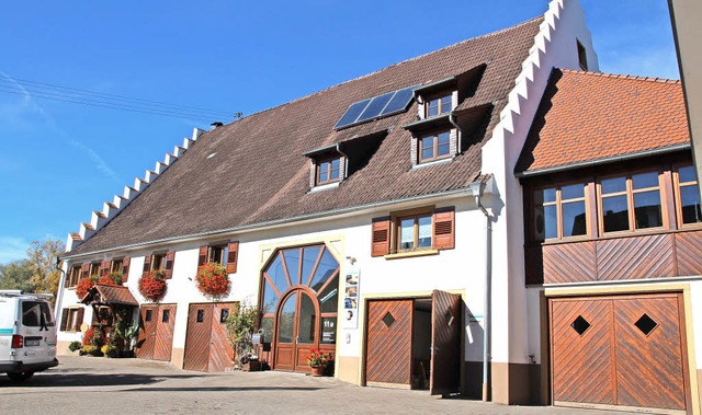 Sehr, sehr schick: So prsentiert sich...e  alte Bauernhaus  in Pfohren heute.   | Foto: Holger Niederberger