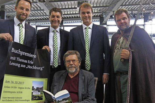 Buchpremiere im Autohaus