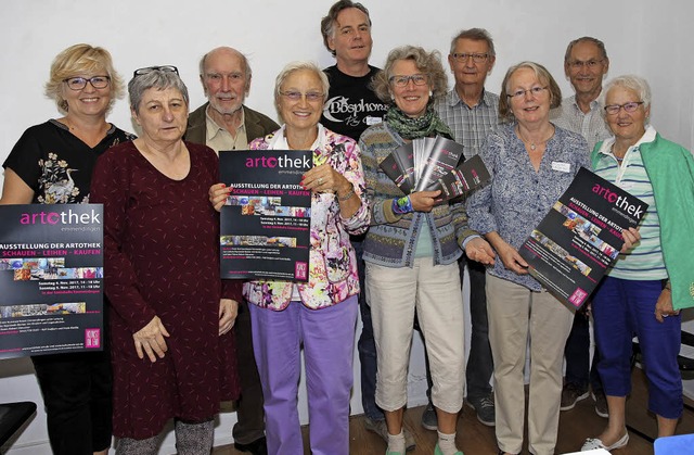 Das Organisationsteam hat sich im Somm...Zais (erste Reihe, Zweite von rechts).  | Foto: Dagmar Barber