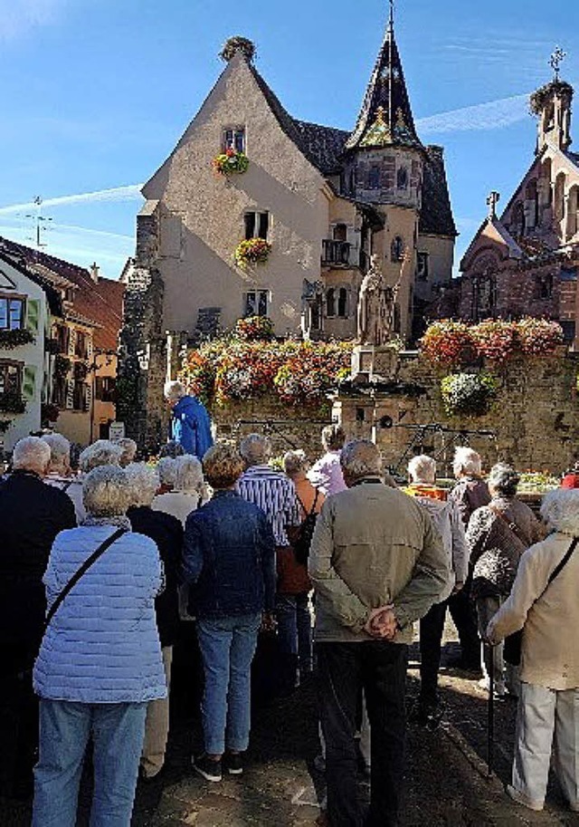 <BZ-FotoAnlauf>Senioren unterwegs: </B...er hatten einen netten Tag im Elsass.   | Foto: gemeinde Eimeldingen