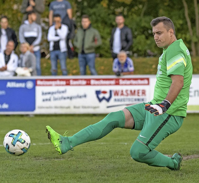 Vom Strmertalent zum Futsaltorhter &...und nun Stammkraft in Weil: Igor Dodik  | Foto: Gerd Grndl