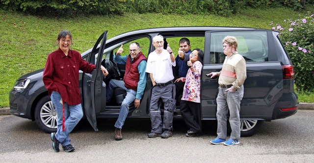 Spendenauto fr das Lebenshilfe-Wohnhaus in Bleibach.  | Foto: Verein