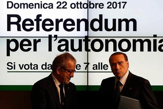 Italiens Provinzen wollen mehr Autonomie