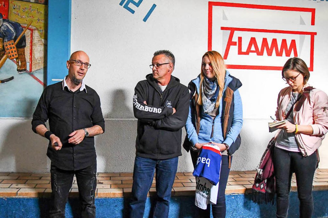 Club-Aktion: So war die Stadionfhrung bei den Wlfen  | Foto: EHC Freiburg