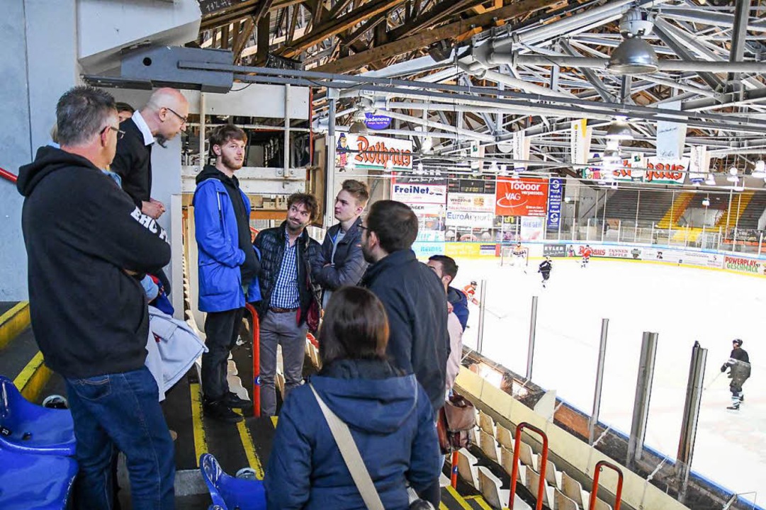 Club-Aktion: So war die Stadionfhrung bei den Wlfen  | Foto: EHC Freiburg