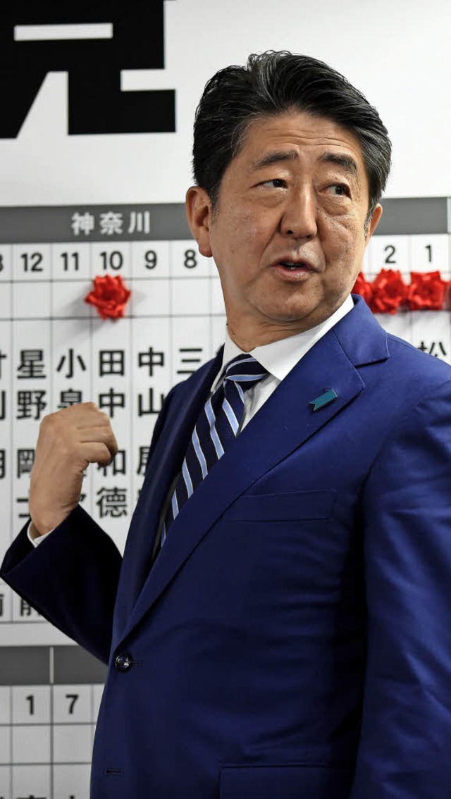 Shinzo Abe   | Foto: AFP