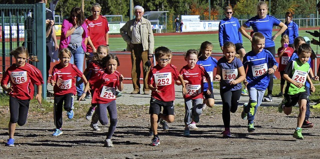 Bei den Crosslufen in Eisenbach nahme... den Kindern ber gute Platzierungen.   | Foto: Privat