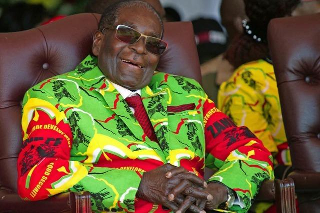 Simbabwes greiser Staatschef Mugabe wurde beinahe UN-Botschafter