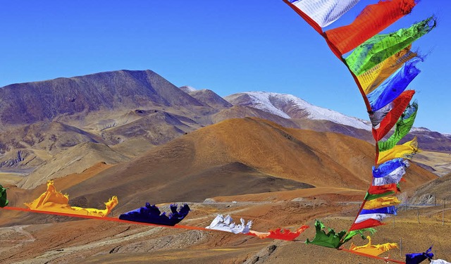 In der Region Ladakh im Norden Indiens gibt es unzhlige Trekkingrouten.   | Foto: kichgin_S (Adobe.com)/dpa