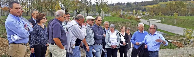 Der Gemeinderat der Stadt Weil am Rhei...dene anstehende Projekte besichtigt.    | Foto: Stadtverwaltung