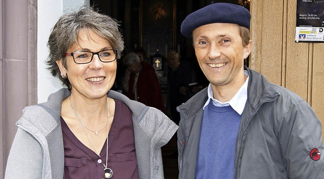Doris Firnkes und Peter Knorre sind Ab...atholischen Kirche im kommenden Jahr.   | Foto: Maria Schlageter