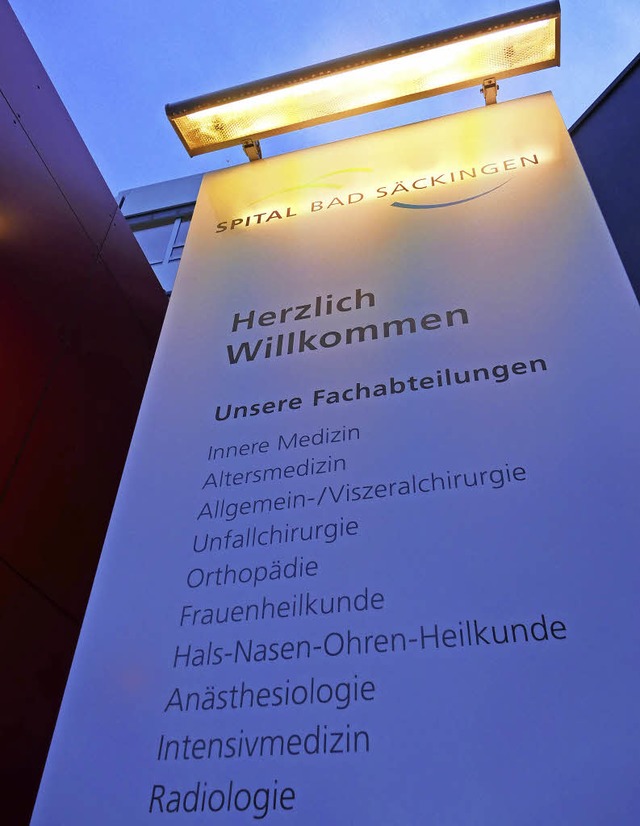 Die Diskussion um das Spital Bad Sckingen geht weiter.   | Foto: Fritsch