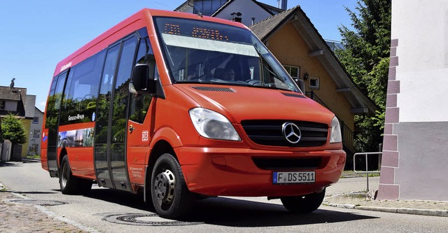 Der 7311er-Bus in der Klosterstrae   | Foto: Sarah Nltner