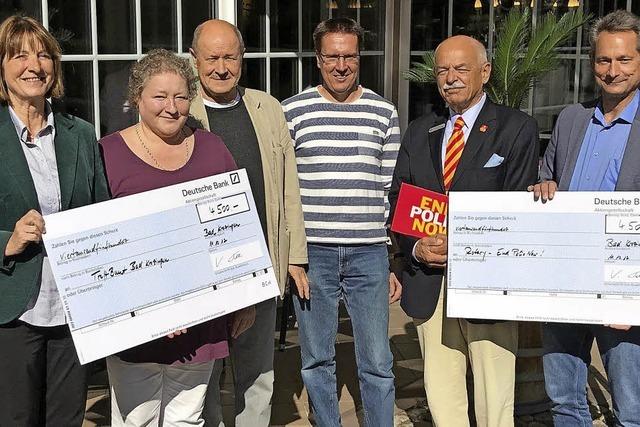 Krozinger Rotarier spenden 9000 Euro