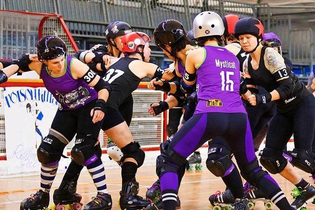 Blockforest Roller Girls bestreiten ihr erstes Heimspiel in Freiburg