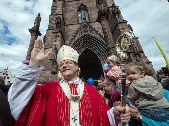 Erzbischof Stephan Burger hat Rckstel...illionen Euro eingeplant. (Archivbild)  | Foto: dpa