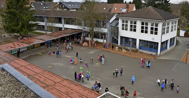 Auf den Hof der Grundschule kommt ein Container.   | Foto: Max Schuler