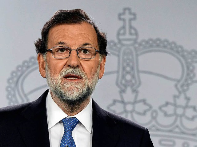Der spanische Premier Mariano Rajoy  | Foto: AFP