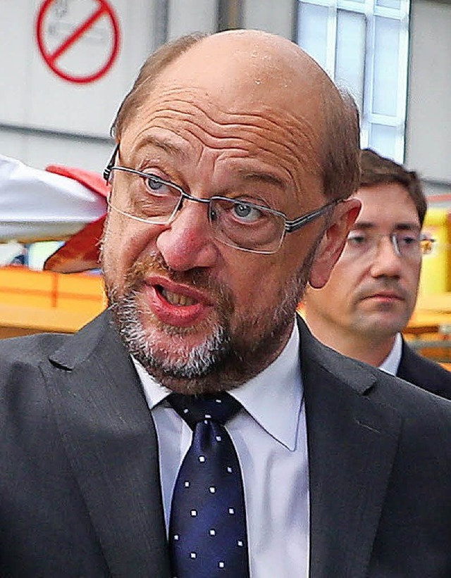 Unter Druck: Martin Schulz   | Foto: DPA