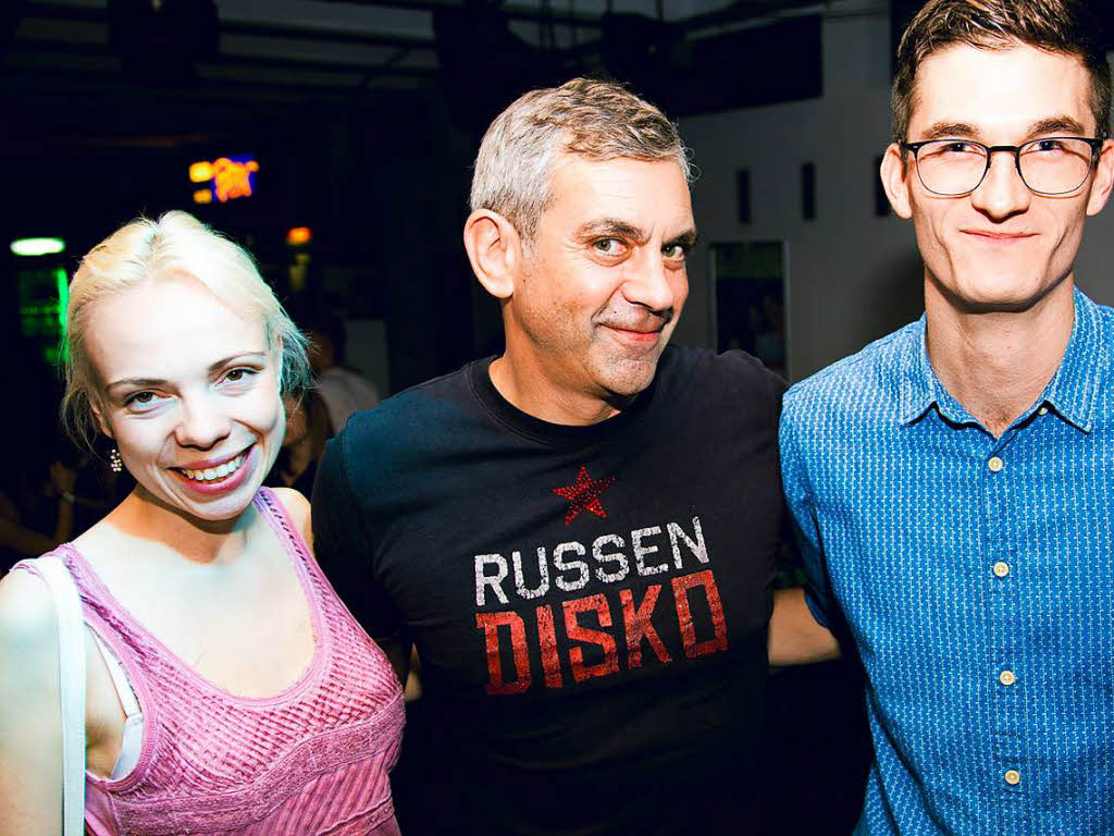 Die Russendisko-Party mit Wladimir Kaminer in der MensaBar Freiburg.