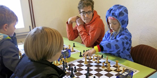 Sichtungsturnier des Schachclubs Emmendingen im Anwesen Leonhardt  | Foto: Georg Vo