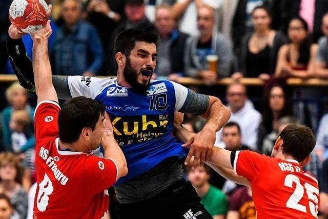 Fotos: HSG Freiburg gewinnt spannendes Stadtderby gegen Handball-Union