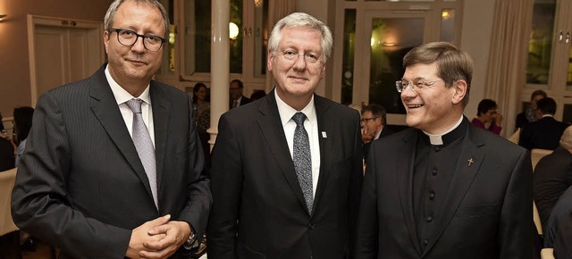 Andreas Vokuhle, Hans-J. Schiewer und Stephan Burger  | Foto: Eggstein