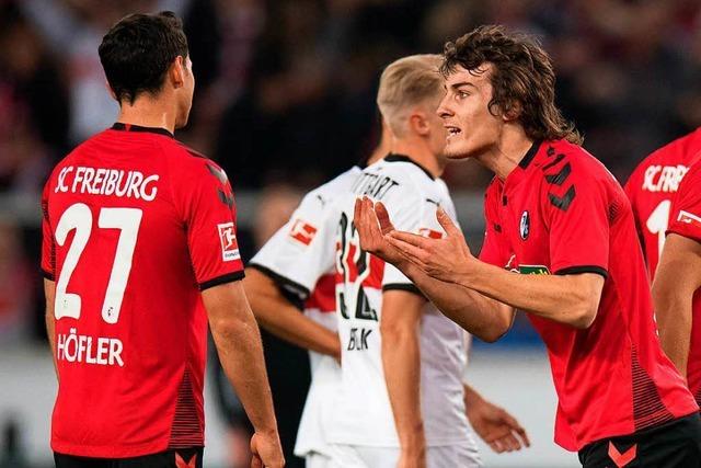 SC Freiburg sieht früh Rot und verliert 0:3 in Stuttgart