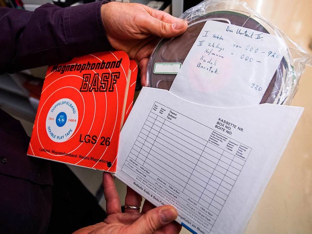 Die Akten und Tonbandaufnahmen des ers... als Weltdokumentenerbe ausgezeichnet.  | Foto: dpa